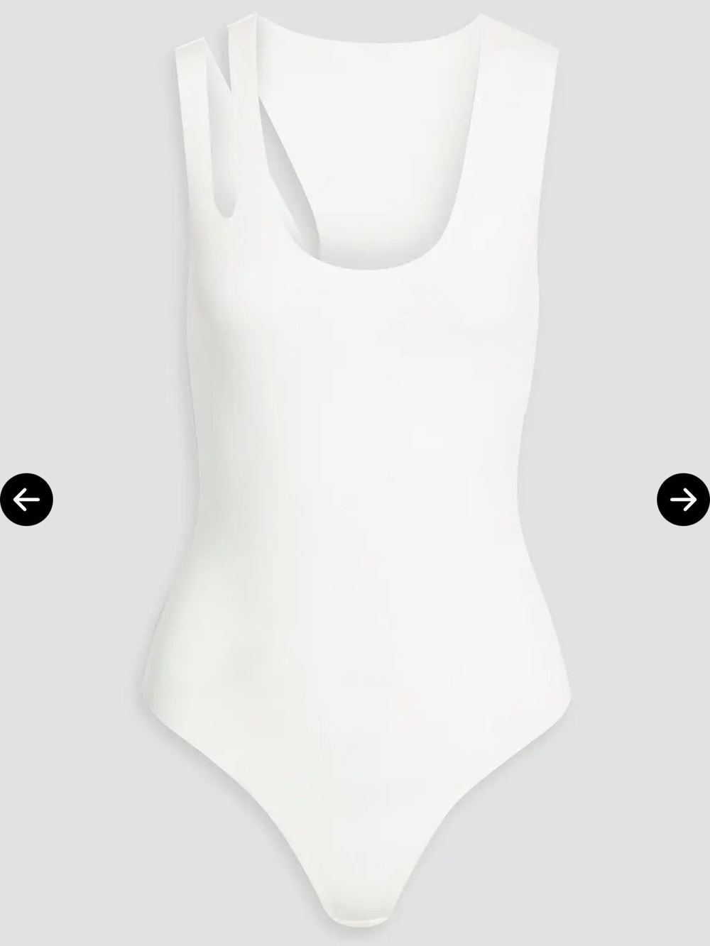 Commando Cutout Neoprene Bodysuit